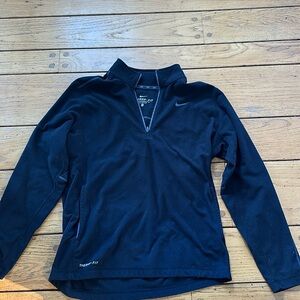 Men’s black quarter zip